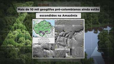 Fantástico. Com uso de laser, pesquisa encontra construções humanas pré-colombianas na Amazônia