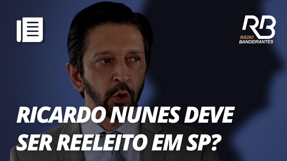 Prefeito Ricardo Nunes tem aprovação de mais de 55% em SP, indica pesquisa